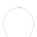 AMOR Halskette Damen, 925 Silber rosé vergoldet, Zirkonia weiß, Verschluss