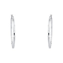 AMOR Ohrring (Creolen) Damen, 925 Silber rhodiniert, Ansicht 3
