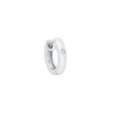 AMOR Ohrring (Creolen) Unisex, 925 Silber rhodiniert, Hauptbild