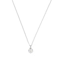 AMOR Halskette Damen, 925 Silber rhodiniert, Zirkonia weiß, Hauptbild