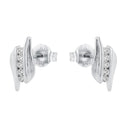 AMOR Ohrring (Ohrstecker) Damen, 925 Silber rhodiniert, Zirkonia weiß, Ansicht 4