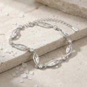 AMOR Armband Damen, 925 Silber rhodiniert, Zirkonia weiß, Ansicht 5