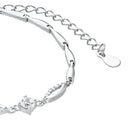 AMOR Armband Damen, 925 Silber rhodiniert, Zirkonia weiß, Ansicht 3