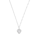 AMOR Halskette Damen, 925 Silber rhodiniert, Motiv Herz, Hauptbild