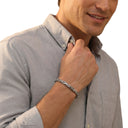AMOR unisex bracelet, stainless steel, view 3
