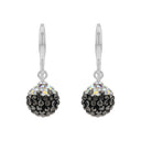 AMOR Ohrring (Ohrhänger) Damen, 925 Silber rhodiniert, Ansicht 3
