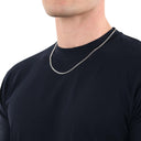 AMOR Halskette Unisex, 925 Silber rhodiniert, Ansicht 3