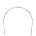 AMOR Halskette Unisex, 925 Silber rhodiniert, Verschluss