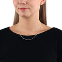 AMOR Halskette Unisex, 925 Silber rhodiniert, Ansicht 2