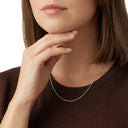 AMOR Halskette Unisex, 925 Silber rhodiniert, Ansicht 2