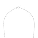 AMOR Halskette Unisex, 925 Silber rhodiniert, Verschluss