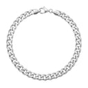 AMOR unisex bracelet, rhodium-plated 925 sterling silver, main image