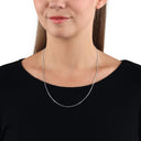 AMOR Halskette Unisex, 925 Silber rhodiniert, Ansicht 2