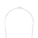 AMOR Halskette Unisex, 925 Silber rhodiniert, Verschluss