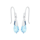 AMOR Ohrring (Ohrhänger) Damen, 925 Silber rhodiniert, Preciosa blau, Ansicht 4