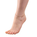 AMOR unisex anklet, rose gold-plated 925 sterling silver, heart motif, view 3