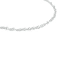 AMOR Fußkette Unisex, 925 Silber rhodiniert, Ansicht 3