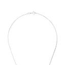 AMOR Halskette Damen, 925 Silber rhodiniert, Motiv Infinity, Verschluss