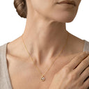 AMOR women's necklace, gold-plated 925 sterling silver, view 2