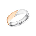 AMOR Ring Unisex, Edelstahl IP silber rosé, Hauptbild
