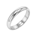 AMOR unisex ring, rhodium-plated 925 sterling silver, main image