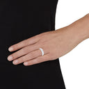 AMOR Ring Damen, 925 Silber rhodiniert, Ansicht 2