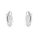 AMOR Ohrring (Creolen) Unisex, 925 Silber rhodiniert, Ansicht 4