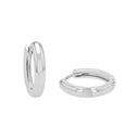 AMOR Ohrring (Creolen) Unisex, 925 Silber rhodiniert, Hauptbild