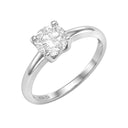 AMOR women's ring, rhodium-plated 925 sterling silver, main image
