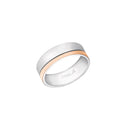 AMOR Ring Unisex, Edelstahl IP rosé, Hauptbild