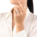 AMOR Ring Women, 925 Silber rhodiniert, Ansicht 3