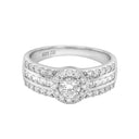 AMOR Ring Women, 925 Silber rhodiniert, Ansicht 4