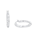 AMOR Ohrring (Creolen) Damen, 925 Silber rhodiniert, Hauptbild
