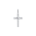 AMOR Anhänger (Halskette) Unisex, 925 Silber rhodiniert, Motiv Kreuz, Hauptbild