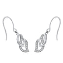 AMOR Ohrring (Ohrhänger) Damen, 925 Silber rhodiniert, Zirkonia weiß, Ansicht 4