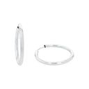 AMOR Ohrring (Creolen) Damen, 925 Silber rhodiniert, Hauptbild