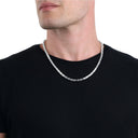 AMOR Halskette Unisex, 925 Silber rhodiniert, Ansicht 3