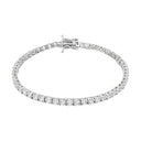AMOR Armband Damen, 925 Silber rhodiniert, Zirkonia weiß, Hauptbild