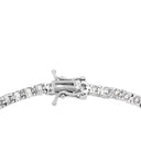AMOR Armband Damen, 925 Silber rhodiniert, Zirkonia weiß, Verschluss