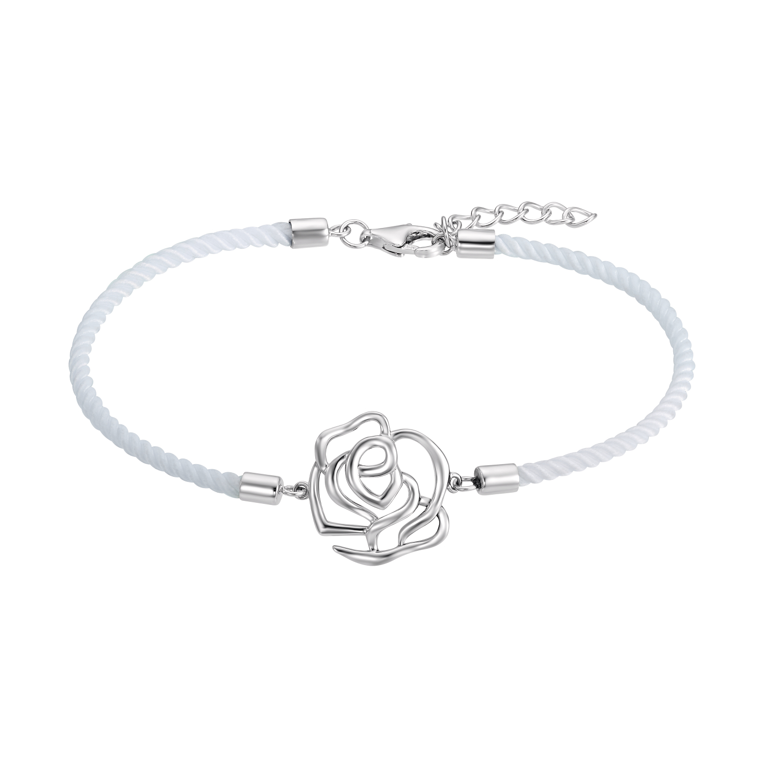 Armband für Damen, 925 Sterling Silber | Rose