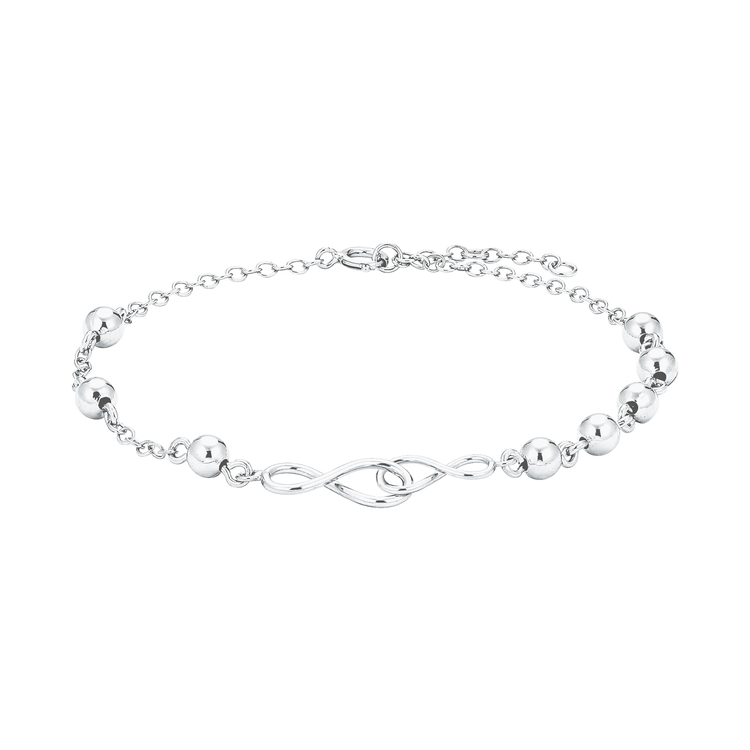 Armband für Damen, Sterling Silber 925, Infinity