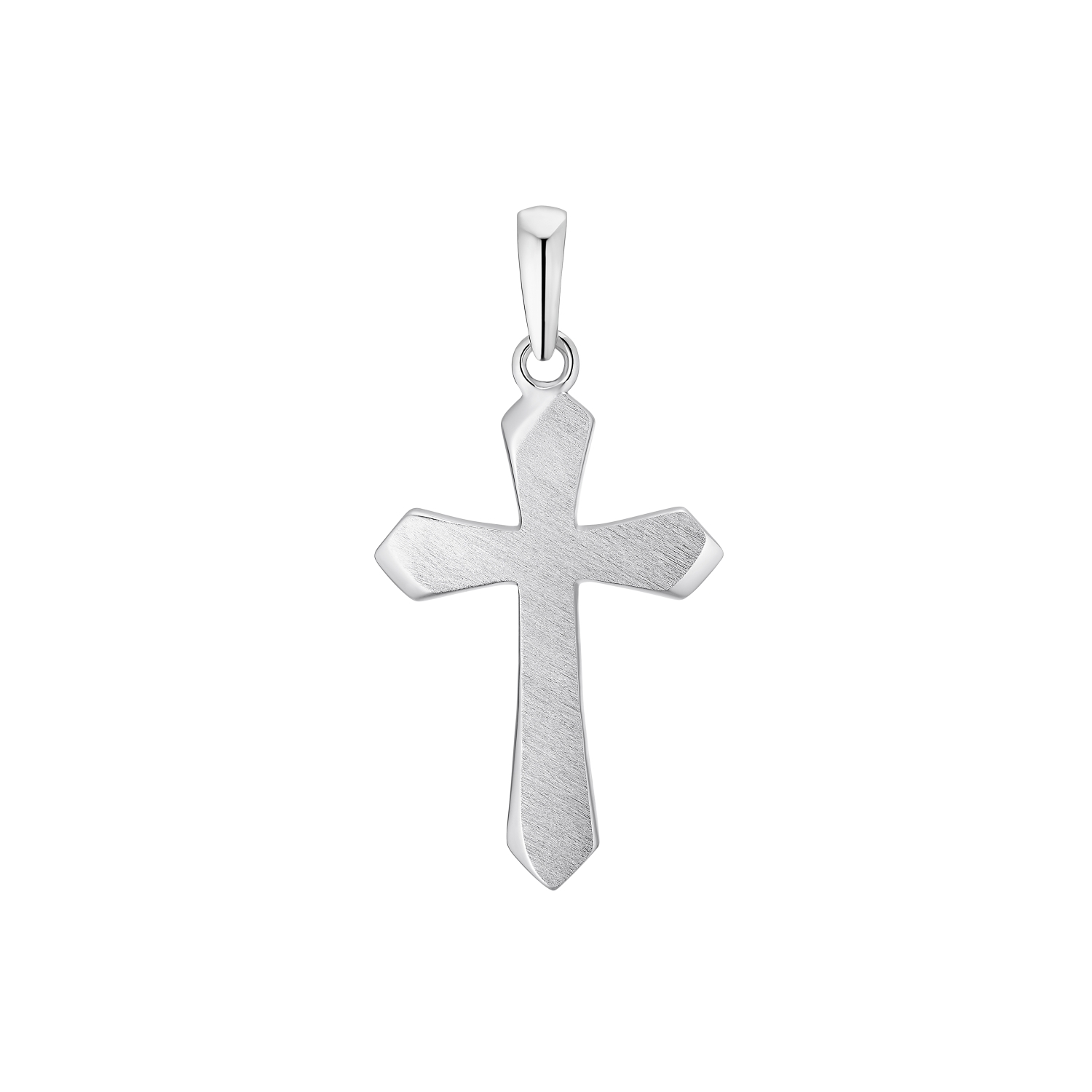 Motivanhänger für Damen, 925 Sterling Silber | Kreuz
