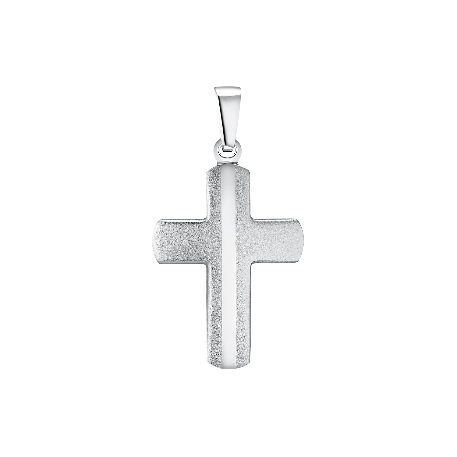 Motivanhänger Unisex, 925 Sterling Silber | Kreuz